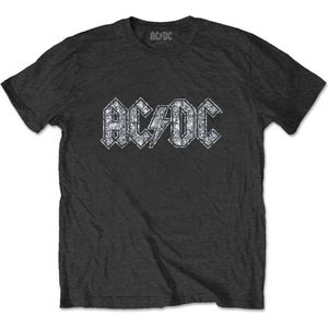 AC/DC - Logo Kinder T-shirt - Kids tm 6 jaar - Zwart