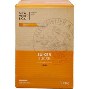 Alex Meijer Suikersticks - Doos 600 stuks x 4 gram - 673531
