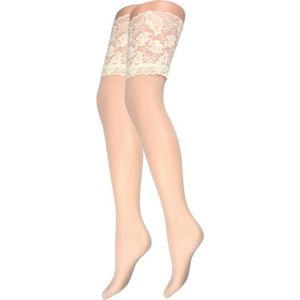 Stay ups - 20 Denier - Champagne - Kant - Maat M/L