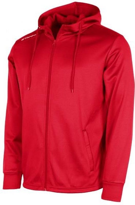 Stanno - Field Hooded Full Zip Top - Rood - Hoodie