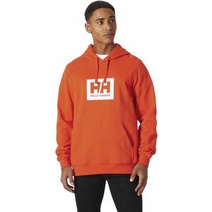 Helly Hansen - HH Box Hoodie - Kersentomaat - Katoen