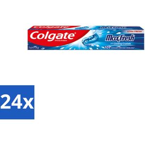 Colgate - Max Fresh - Cool Mint - Tandpasta - 100ml - Voordeelverpakking - 24 stuks