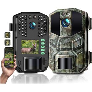 mavoa® Wildcamera - Buitencamera met nachtzicht - Buitencamera wifi met app