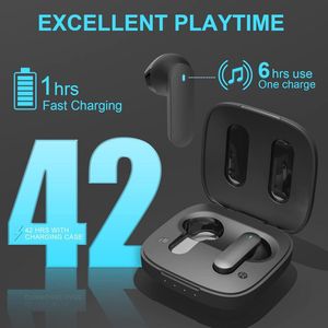 Xcruiser TONOMO Wireless Earbuds Bluetooth Headphones Noise Cancelling Earphones with Microphones 42H Playtime with Fast Charging Case Ear buds IPX7 Waterproof Earbud