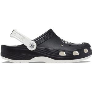 Crocs Classic Brooklyn Nets Clog White Black Maat 39/40 M7/W9