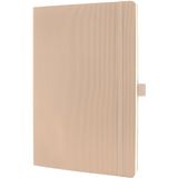 Sigel notitieboek - Conceptum Pure - A4 - beige - softcover - 194 pagina's - ruit - 80 grams papier - SI-CO330