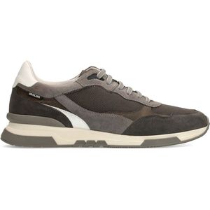 Van Lier - Nubuck Sneakers - Grijs - Skateschoenen