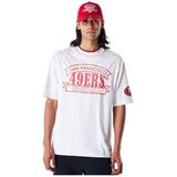 New Era - NFL Graphic San Francisco 49ers - T-shirt - Wit - Korte Mouwen