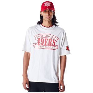 New Era - NFL Graphic San Francisco 49ers - T-shirt - Wit - Korte Mouwen