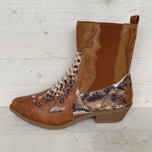 Cowboylaarsje met print camel 37 / Camel