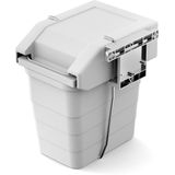 ESSENZA - Kiepafvalbak Inbouw - Grijs - 8 Liter - Met Kiep Functie