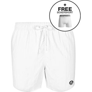 Muchachomalo - Zwembroek - Blauw - 100% Polyamide - Inclusief Boxershort