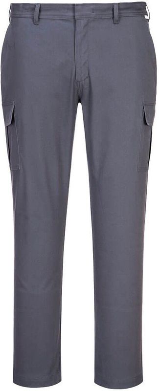Portwest Stretch Slim Fit Combat Broek S231 - Antracietgrijs - 28