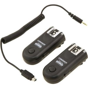 Allecto plus - System Flash RF603NII afstandsbediening flitsontspanner N3 voor Nikon + draadloze flash-controller met diffuser