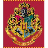 Harry Potter - Fleeceplaid - Rood - Dormiens - 120 x 150 cm
