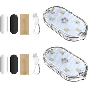 Sfeerlicht Inductie Leeslamp - 2 Stuks, Meerkleurig, Draagbaar