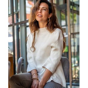 Je m'appelle Dames Trui - Beige - Maat XXL