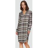 Jurk - Viscose - Met Afgeronde Zoom