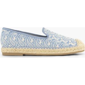 graceland Blauwe espadrille - Maat 39