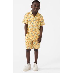 Sissy-Boy - Geel overhemd met reverhals