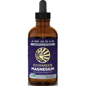 Sunwarrior - Magnesium Liquid - Vloeibaar Magnesiumsupplement - 118 ml - Mineralen