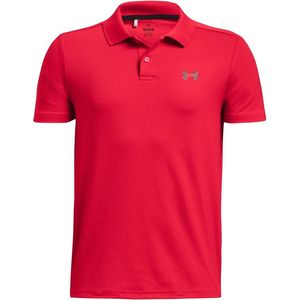 Under Armour Golf Performance Junior Polo Met Korte Mouwen Rood 18-20 Years