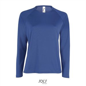 SOL'S - L02072 - T-shirt - Royal Blue - Lange Mouwen