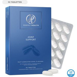 Perfect Health - Collageen Supplement Tabletten - Hoge Dosering - 90 Stuks - Glucosamine Chondroitine - Vegan