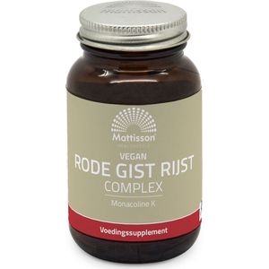 Mattisson - Rode Gist Rijst complex - Monacoline K - 90 capsules