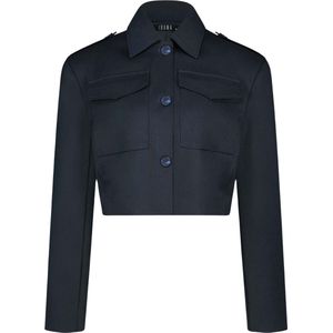 Ibana Josje Jassen Dames - Winterjas - Blauw - Maat 38