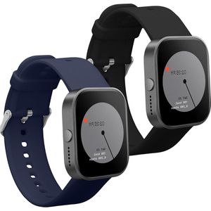 2x horlogebandjes compatibel met CMF Watch Pro 2 / Watch Pro 1 - activiteitstracker bandjes van kwmobile in . .
