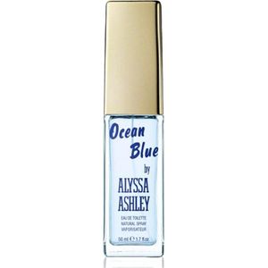 x3 Alyssa Ashley Ocean Blue Eau De Toilette Spray - Zomergeur - 50 ml