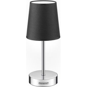 Monzana Tafellamp 1 Stuks – Incl. Lampenkap/ E14/ 32cm - Antraciet