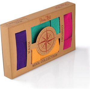 Merino warme wollen sokken, Gift Box of 4, 39-42