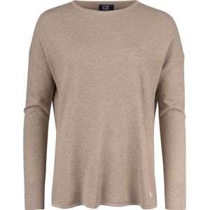 Cutter & Buck Carnation Sweater Dames 355427 - Taupe - XL
