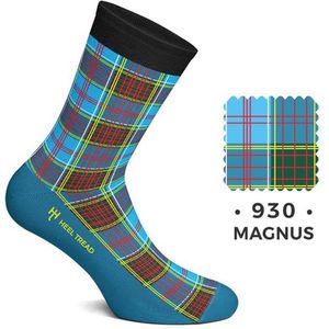 Heel Tread - 930 Magnus Walker - Tartan Patroon - Sokken