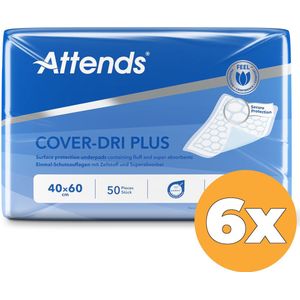 Attends Cover Dri - Onderleggers - Wit - Antislip - Superabsorber