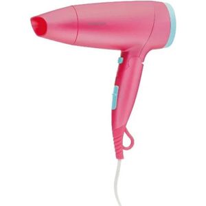 SILVERCREST® PERSONAL CARE Reisföhn - Vermogen: 1200W/1600W - 2 blaas en temperatuurstanden met extra „Cool Shot“ functie - Ionentechnologie: Antistatisch stylen, Glad haar , Natuurlijke glans - Opvouwbaar - Roze