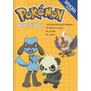 Pokémon - Spelletjesboek - Hoe goed ken jij deze Pokémon - Geel