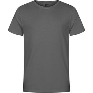 Herenshirt 'Pomodoro' met ronde hals Steel Grey - S