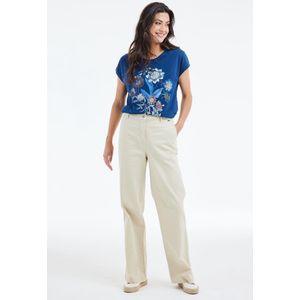 DIDI Dames T-shirt Yuna Floral flame print maat 34