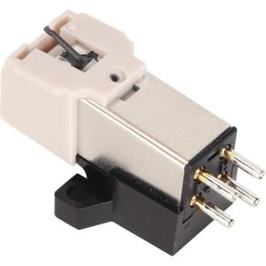 Brenzoos - Stylus met Magnetische Cartridge Naald van Hoogwaardig Materiaal - Hoogwaardige Magnetische Draaitafelcartridge voor Vinylplatenspeler met zoekwoorden: geluidskwaliteit, vervangende naalden