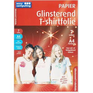 T-Shirtfolie Glinsterend - 7 Stuks