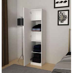 1 deurs linnenkast  EDEN 40cm wit