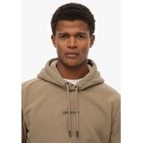 Superdry - Fleece Hoodie - Zand