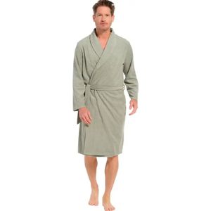 Pastunette heren badjas - Groen - S