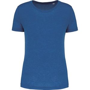 PROACT® Damessport-T-shirt triblend met ronde hals PA4021 - Sporty Royal Blue Heather - XS