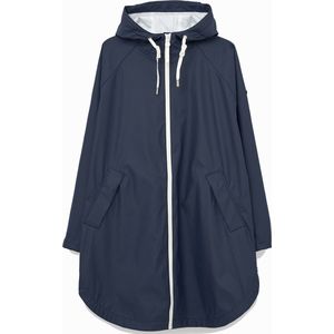 Donkerblauwe (Navy) regenjas / regenponcho Sky van Tantä S