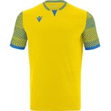 Macron - Tureis - Shirt - Geel - Korte Mouw - Heren