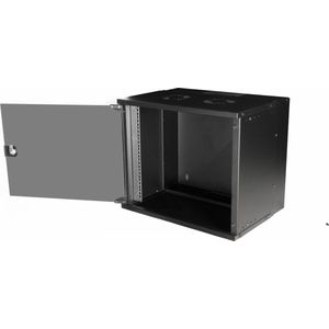 Equip EWM-09-5440-B rack 9U Wandrek Zwart